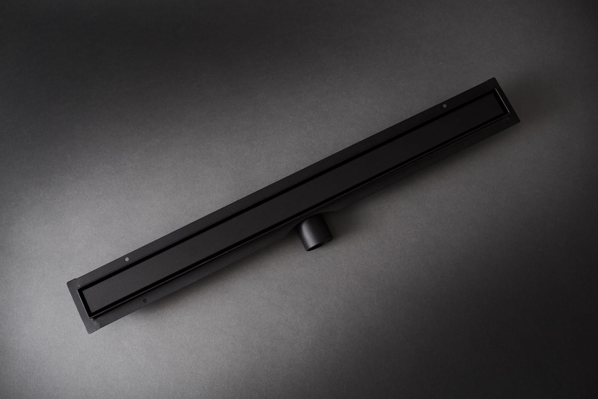 Odpływ liniowy niski Super Slim Black - IDEA